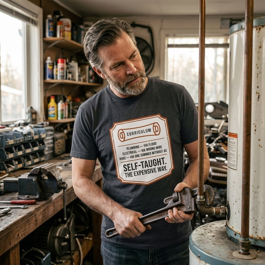 Great gift for handymen, DIY dads, and anyone who has learned a lesson through trial and error.