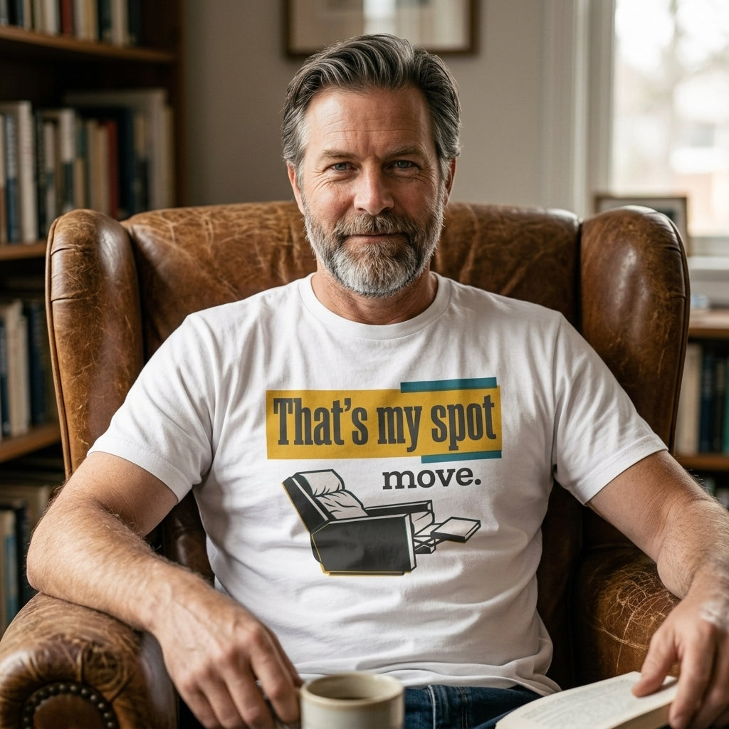 Great gift for dads with a favorite chair and grandpas who don't like sharing their seat.