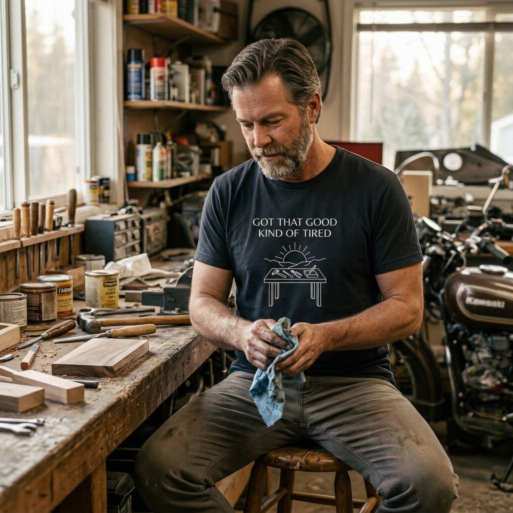 Great gift for handymen, DIY dads, and guys who find peace in a finished project.