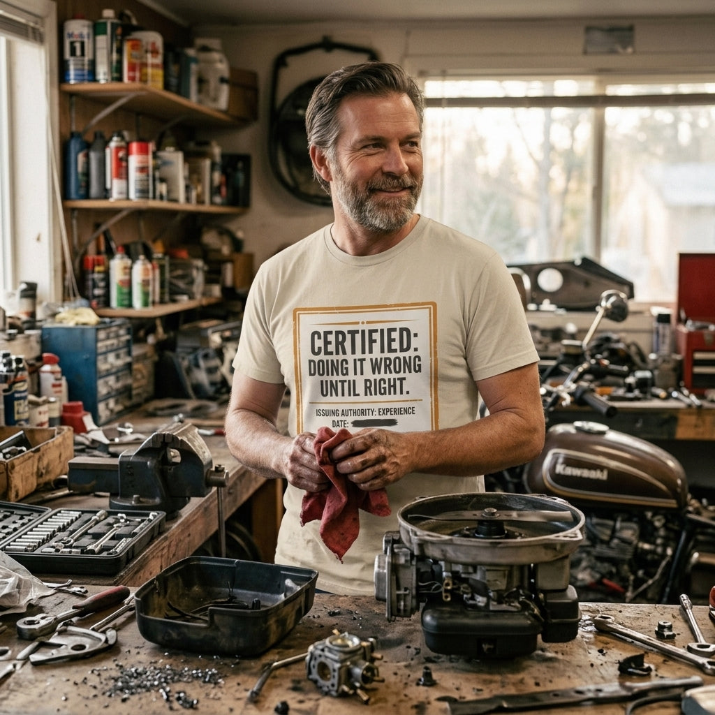 Great gift for DIY dads, handymen, and anyone who prefers trial and error over instructions.
