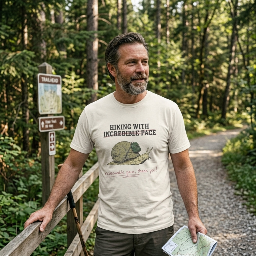 Great gift for slow hikers, retirees, and dads who value the view over the finish line.