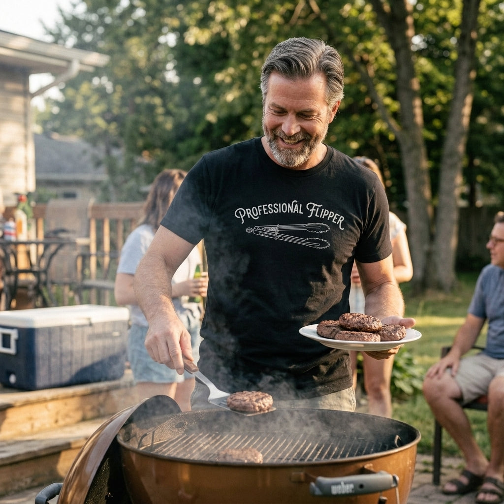 Great gift for the man who considers the grill his secondary office.