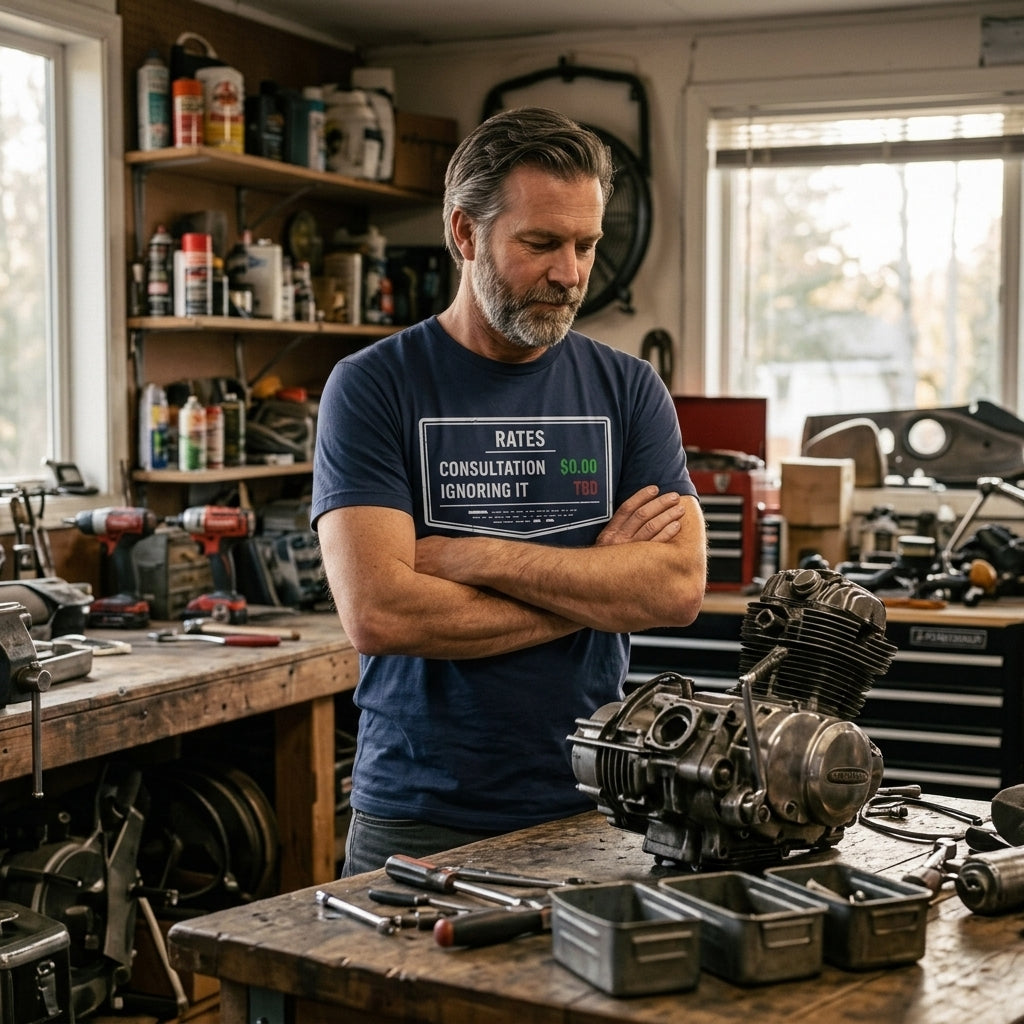 Great gift for handymen, dads, and guys who are tired of people not listening to their advice.
