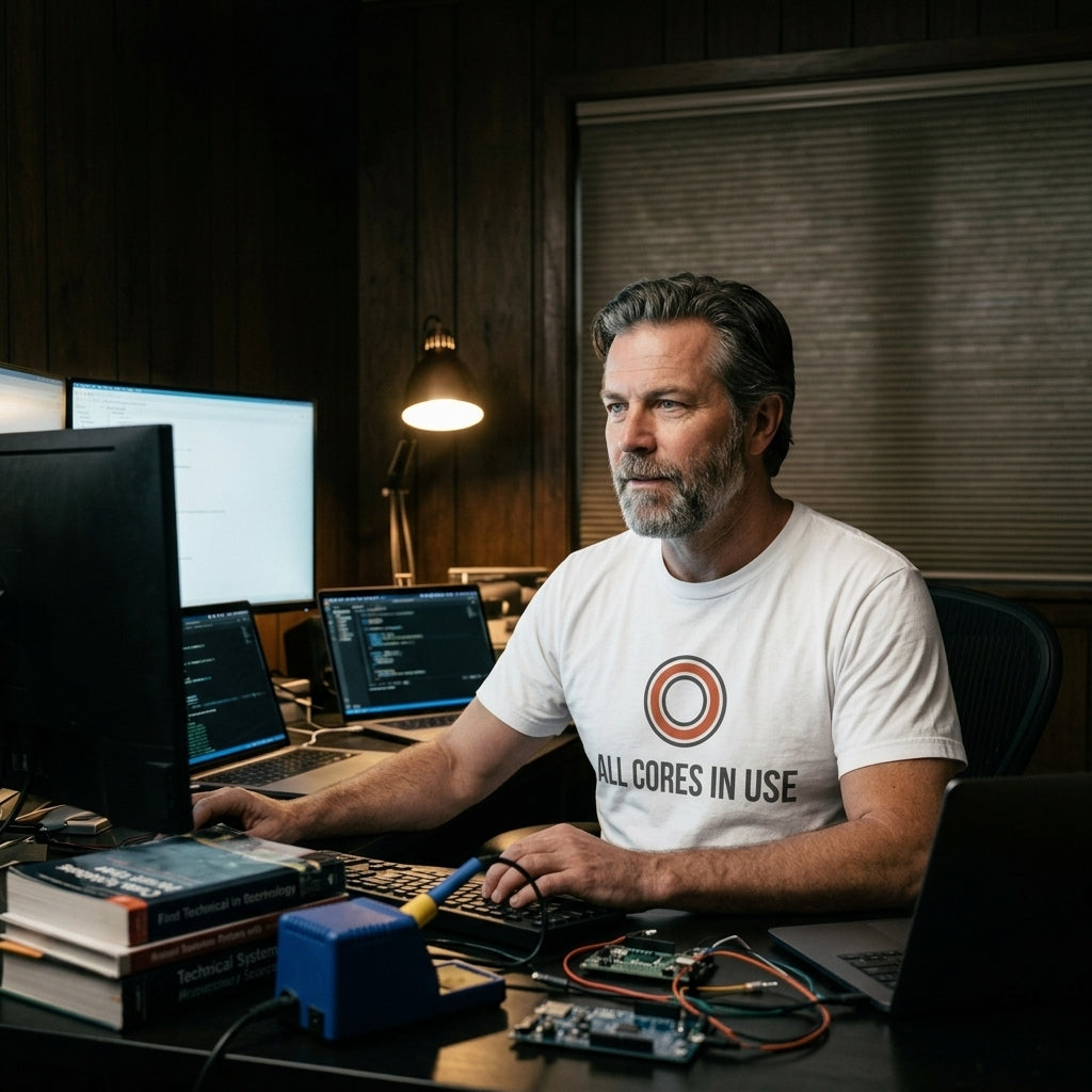 Great gift for IT professionals, night-shift engineers, and dads who handle the heavy lifting while everyone else sleeps.