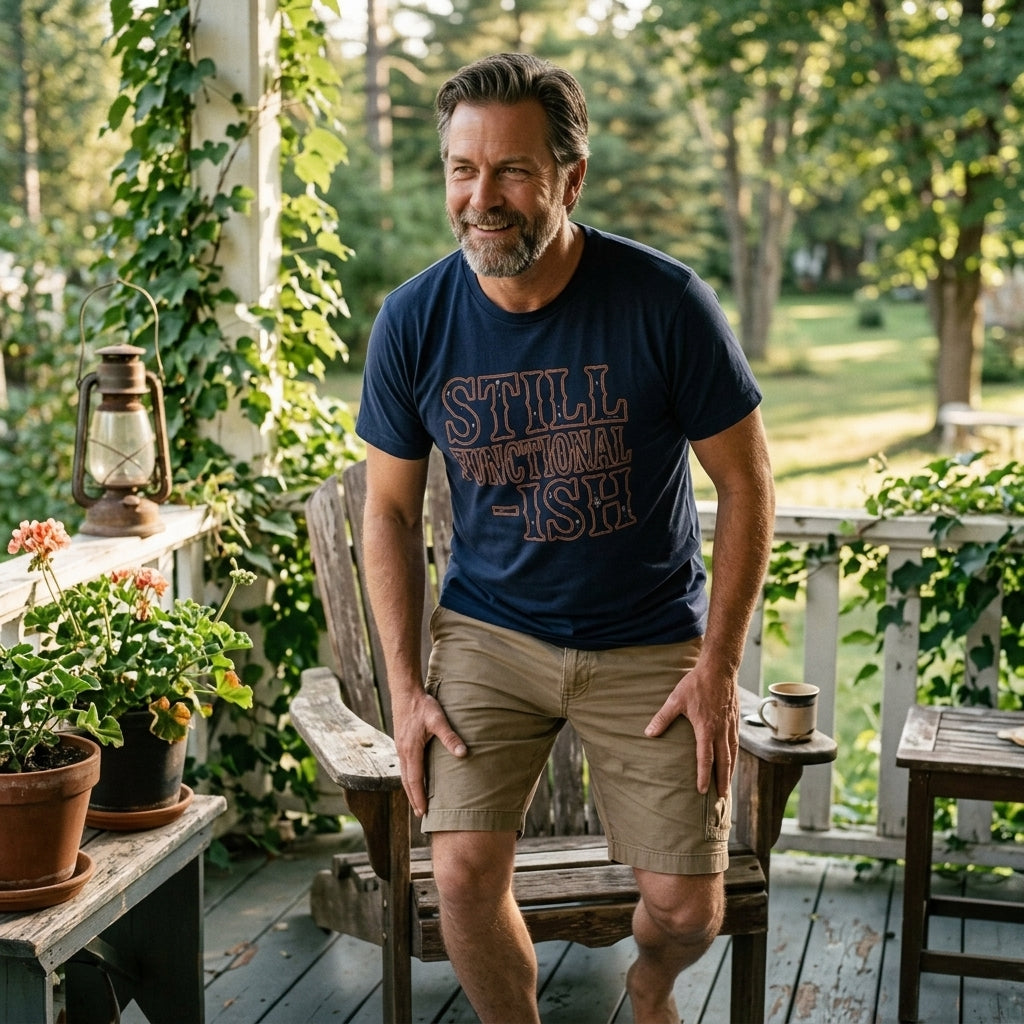 Great gift for husbands hitting 40 and dads who grunt when they get off the couch.