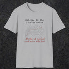 0114 Welcome to the 12-mile .. thanks but my back went out on mile two | Funny Dad T-Shirt | RustyDad