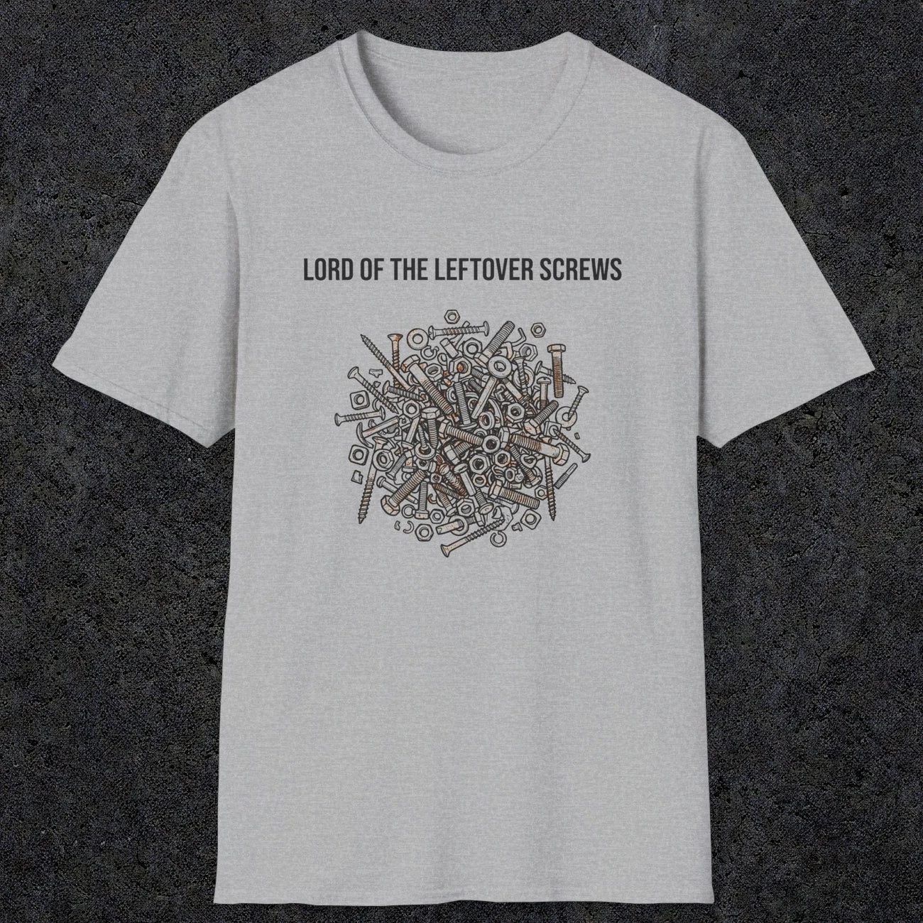 066 Lord of the leftover screws | Funny Dad T-Shirt | RustyDad