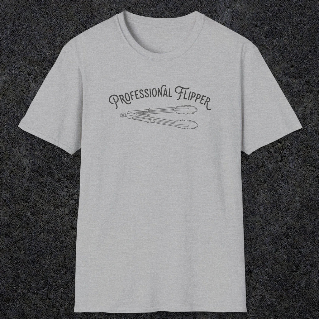0696 Professional Flipper | Funny Dad T-Shirt | RustyDad