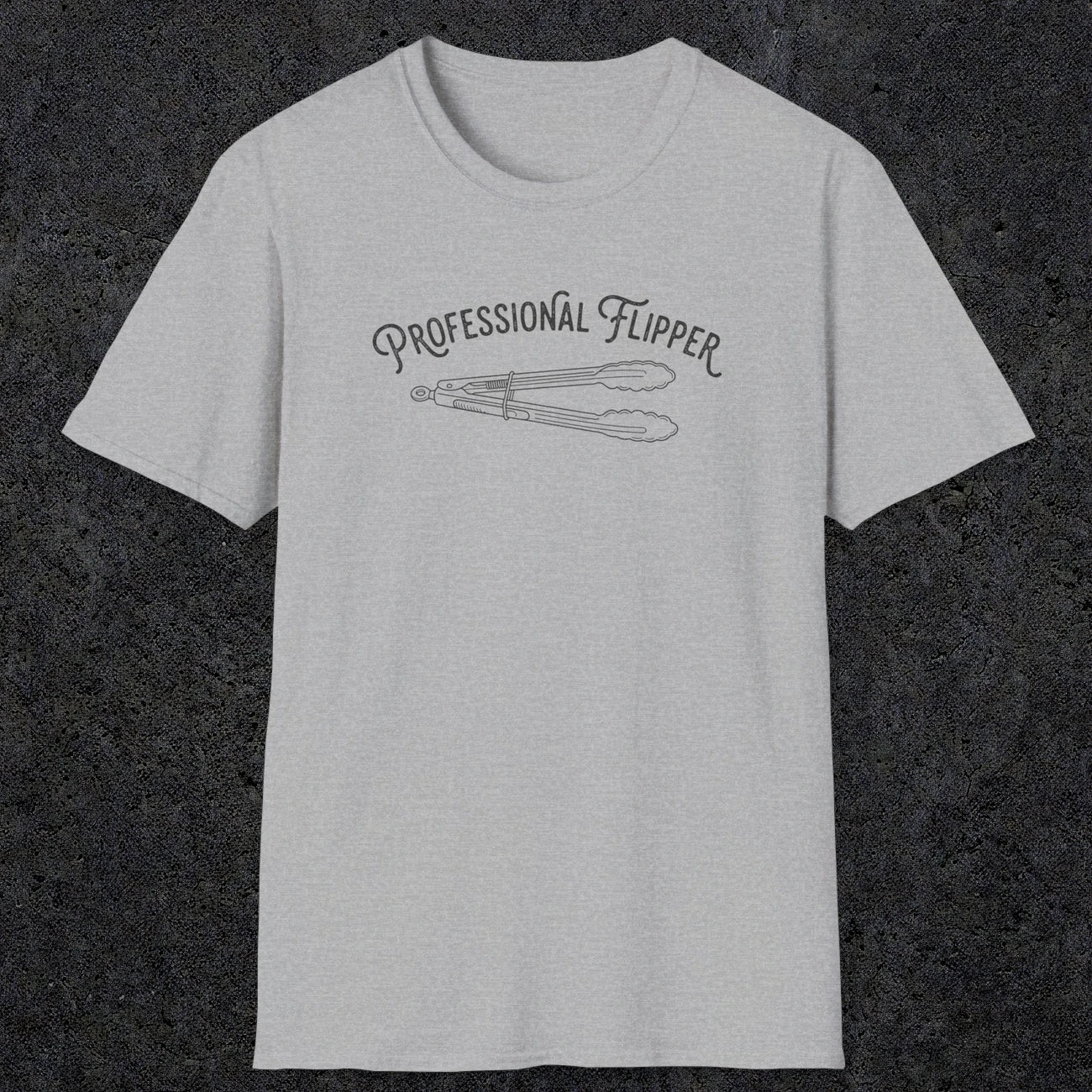 0696 Professional Flipper | Funny Dad T-Shirt | RustyDad