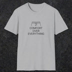 077 Comfort over everything | Funny Dad T-Shirt | RustyDad