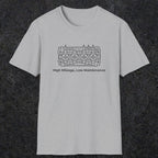 039 High Mileage, Low Maintenance | Funny Dad T-Shirt | RustyDad