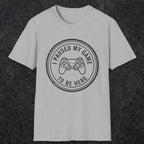 0371 I Paused My Game To Be Here | Funny Dad T-Shirt | RustyDad