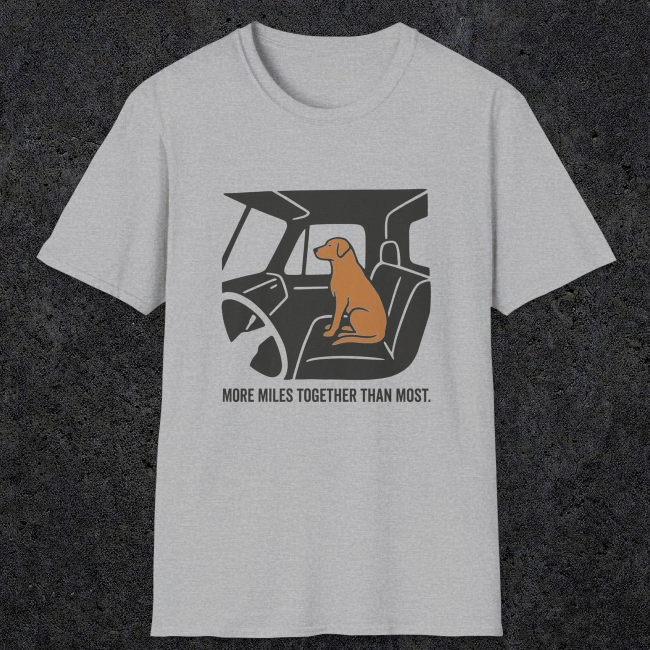 0240 More Miles Together Than Most | Funny Dad T-Shirt | RustyDad