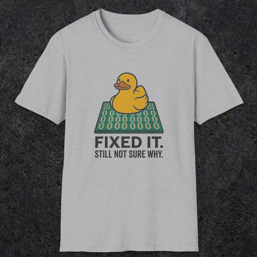 0113 Fixed It Still Not Sure Why | Funny Dad T-Shirt | RustyDad