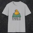 0113 Fixed It Still Not Sure Why | Funny Dad T-Shirt | RustyDad