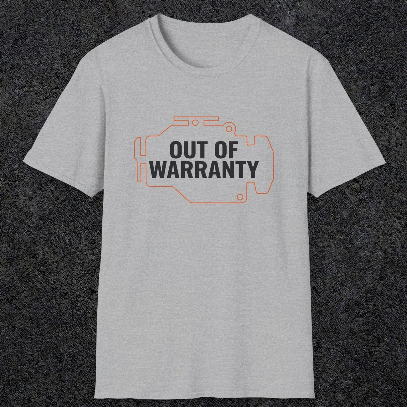 0083 Out of warranty | Funny Dad T-Shirt | RustyDad