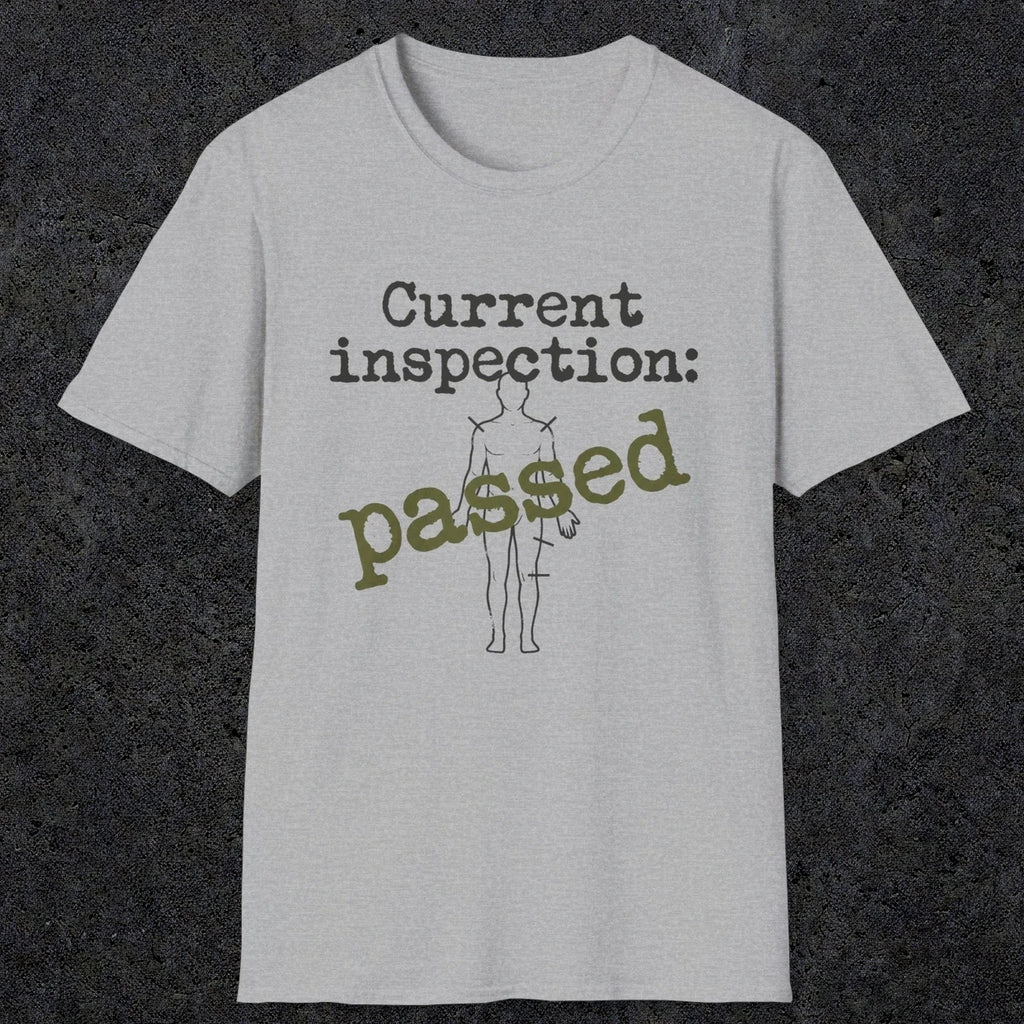 0499 Passed Inspection | Funny Dad T-Shirt | RustyDad