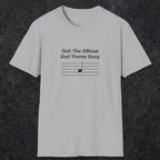 049 Oof: The Official Dad Theme Song | Funny Dad T-Shirt | RustyDad