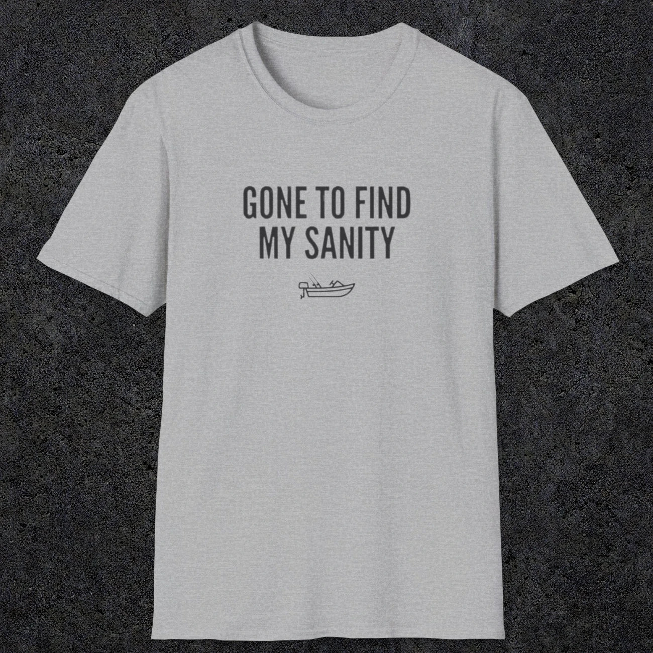 0055 Gone to find my sanity | Funny Dad T-Shirt | RustyDad
