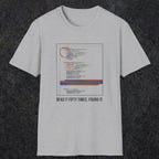 0120 Read It Fifty Times Found It | Funny Dad T-Shirt | RustyDad