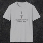 045 Cold Starts Take Longer Now | Funny Dad T-Shirt | RustyDad
