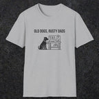 087 Old dogs rusty dads | Funny Dad T-Shirt | RustyDad
