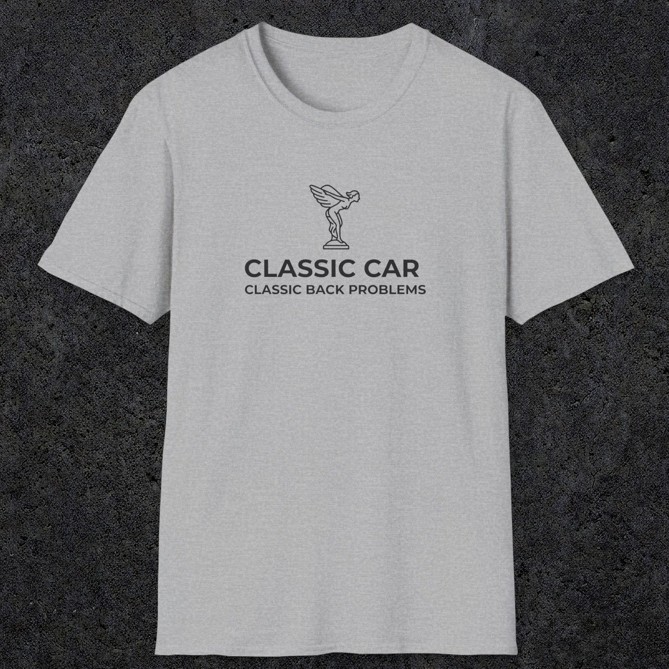 085 Classic car Classic back problems | Funny Dad T-Shirt | RustyDad