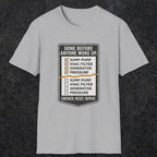0099 Done Before Anyone Woke Up | Funny Dad T-Shirt | RustyDad