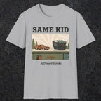 0550 Same Kid. Different Blocks. | Dad T-Shirt | RustyDad