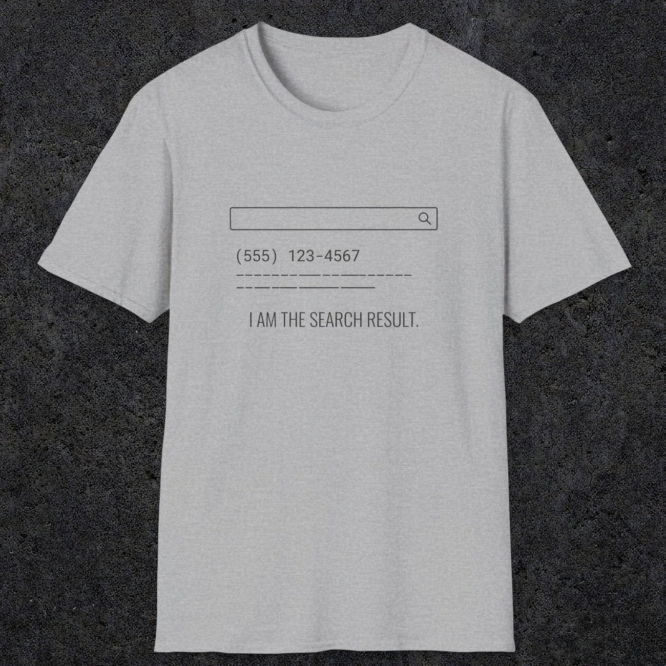0141 I Am The Search Result | Funny Dad T-Shirt | RustyDad