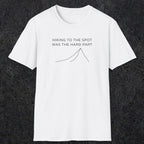 0679 Hiking To The Spot | Funny Dad T-Shirt | RustyDad