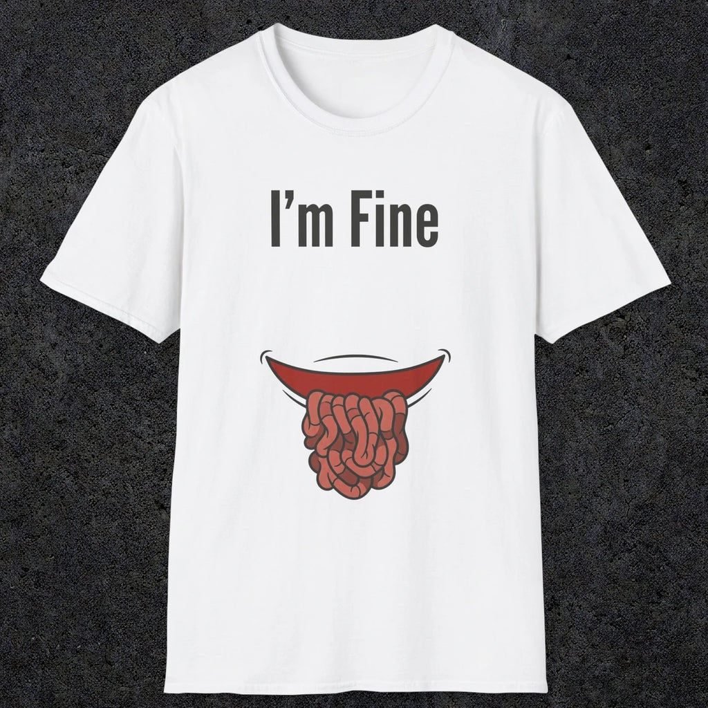 0482 I'M Fine | Funny Dad T-Shirt | RustyDad