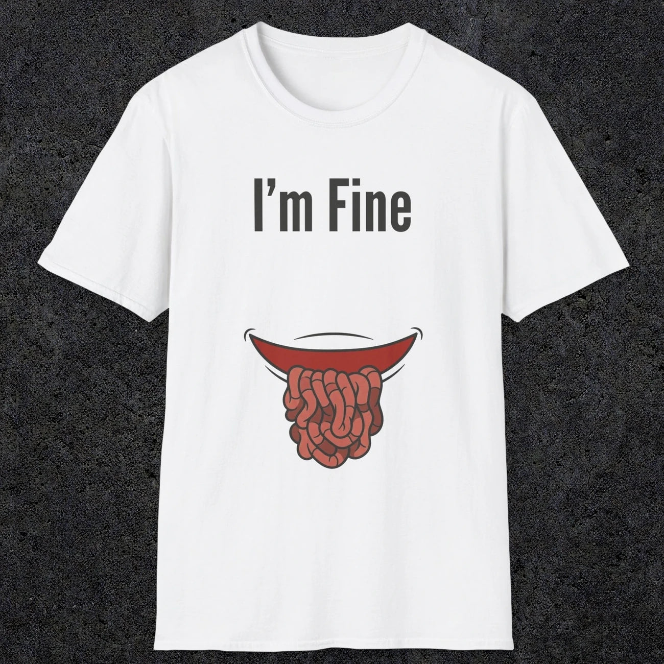 0482 I'M Fine | Funny Dad T-Shirt | RustyDad