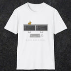 0117 Two Monitors One Duck No Complaints | Funny Dad T-Shirt | RustyDad