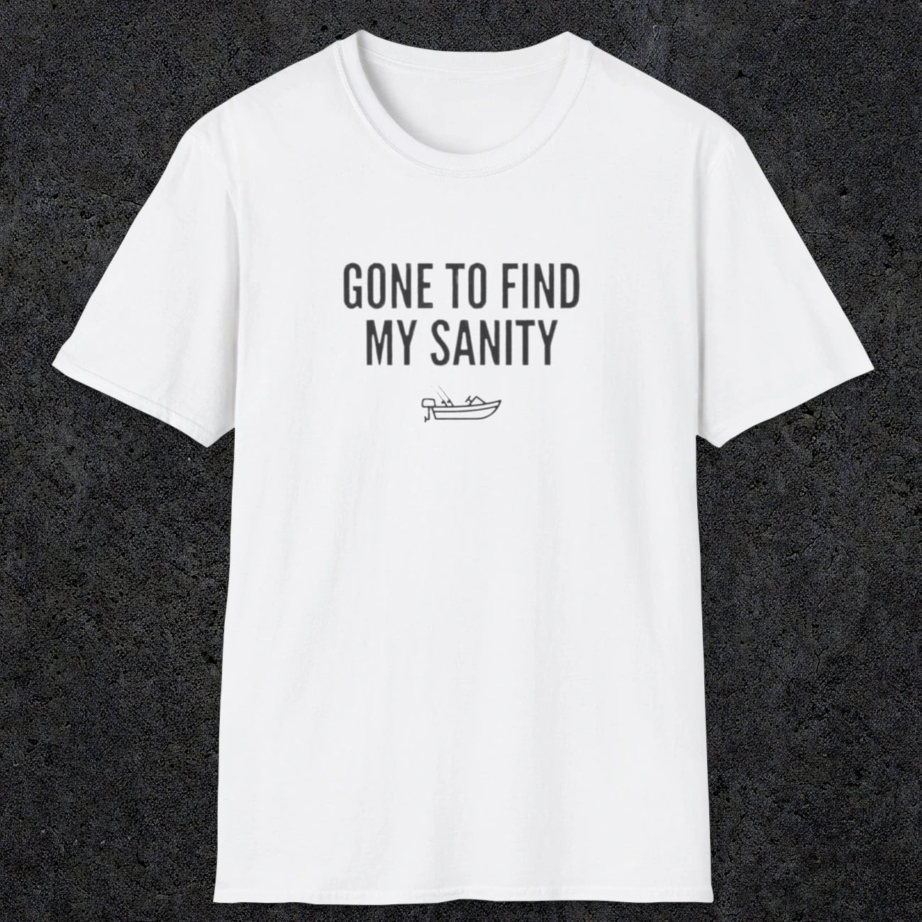 0055 Gone to find my sanity | Funny Dad T-Shirt | RustyDad