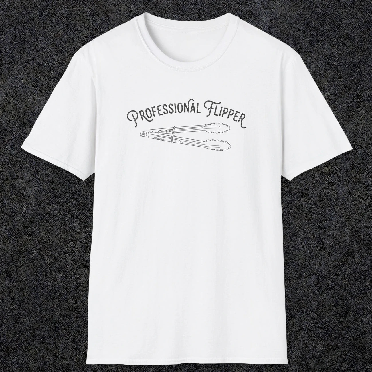 0696 Professional Flipper | Funny Dad T-Shirt | RustyDad