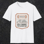 0152 Plumbing Electrical Hvac Self-Taught The Expensive Way | Funny Dad T-Shirt | RustyDad