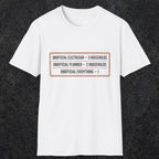 145 Unofficial Electrician Plumber Everything | Funny Dad T-Shirt | RustyDad