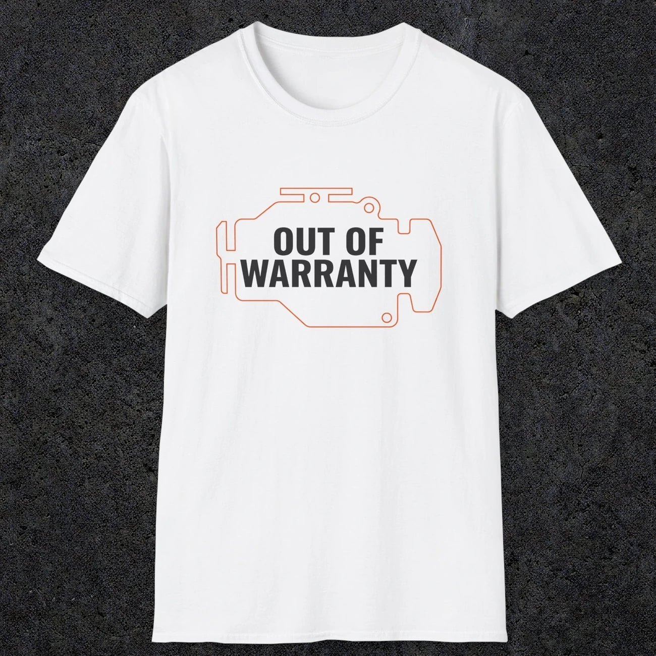 0083 Out of warranty | Funny Dad T-Shirt | RustyDad