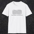 039 High Mileage, Low Maintenance | Funny Dad T-Shirt | RustyDad