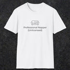 055 Professional Napper (Unlicensed) | Funny Dad T-Shirt | RustyDad