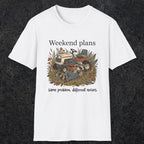 003 Weekend plans, same problems different noises | Funny Dad T-Shirt | RustyDad