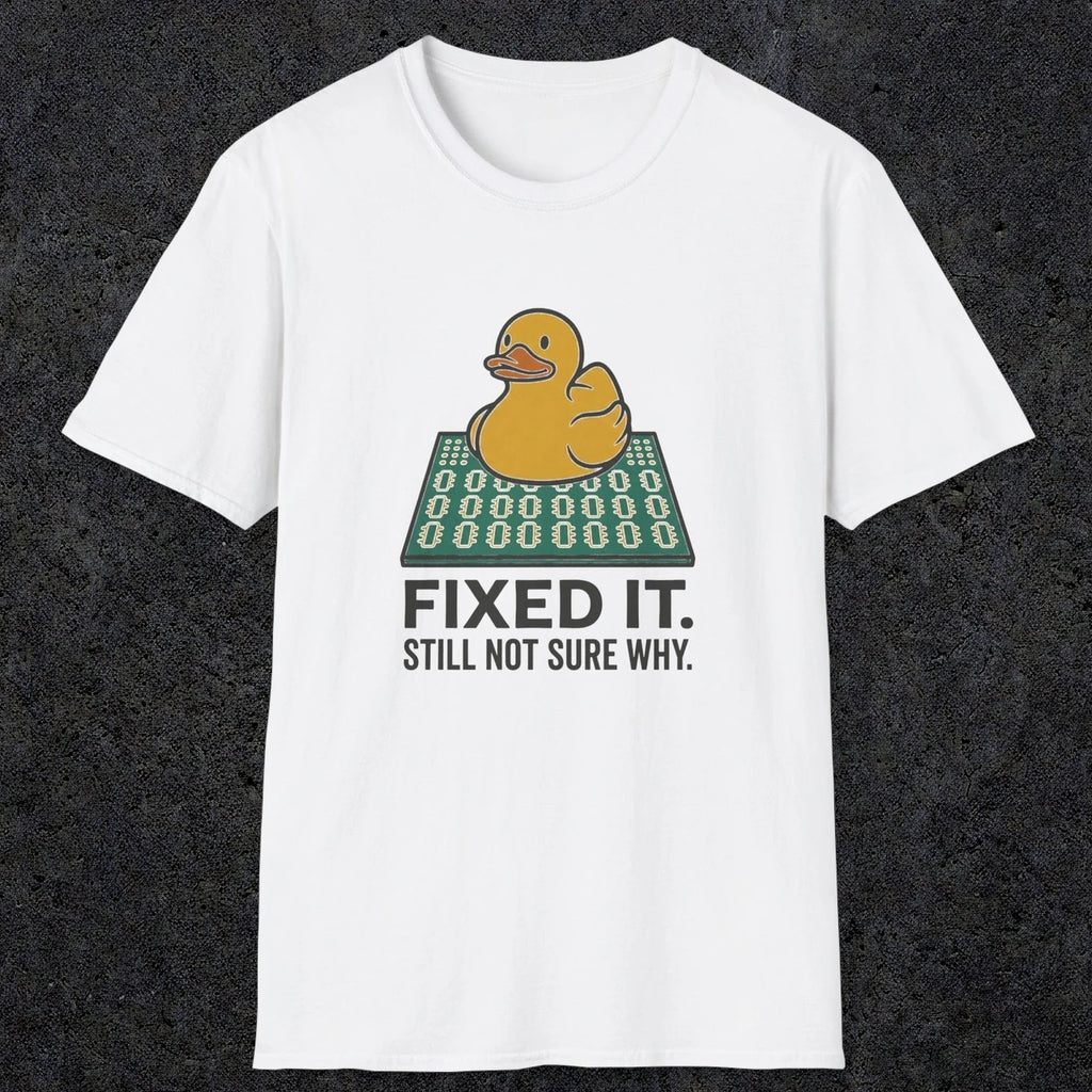 0113 Fixed It Still Not Sure Why | Funny Dad T-Shirt | RustyDad