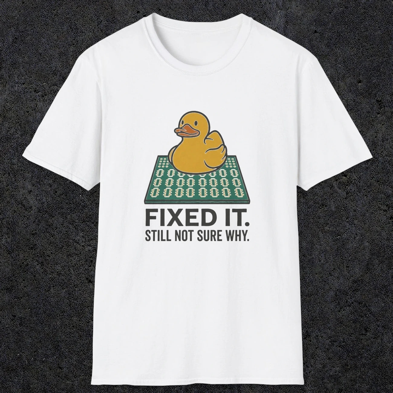 0113 Fixed It Still Not Sure Why | Funny Dad T-Shirt | RustyDad