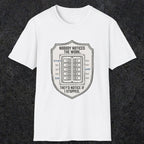 0101 Nobody Notice The Work Theyd Notice If I Stopped | Funny Dad T-Shirt | RustyDad