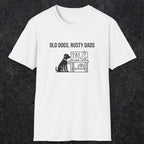 087 Old dogs rusty dads | Funny Dad T-Shirt | RustyDad